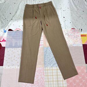 Kitton Classic Khaki Drawstring Men's Casual Pants